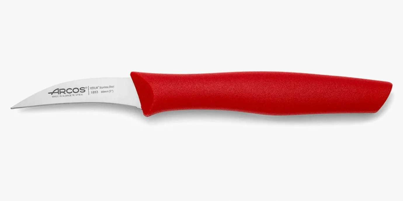 ARCOS Mondadores|Cuchillo mondador Color Rojo Serie Nova 60 mm