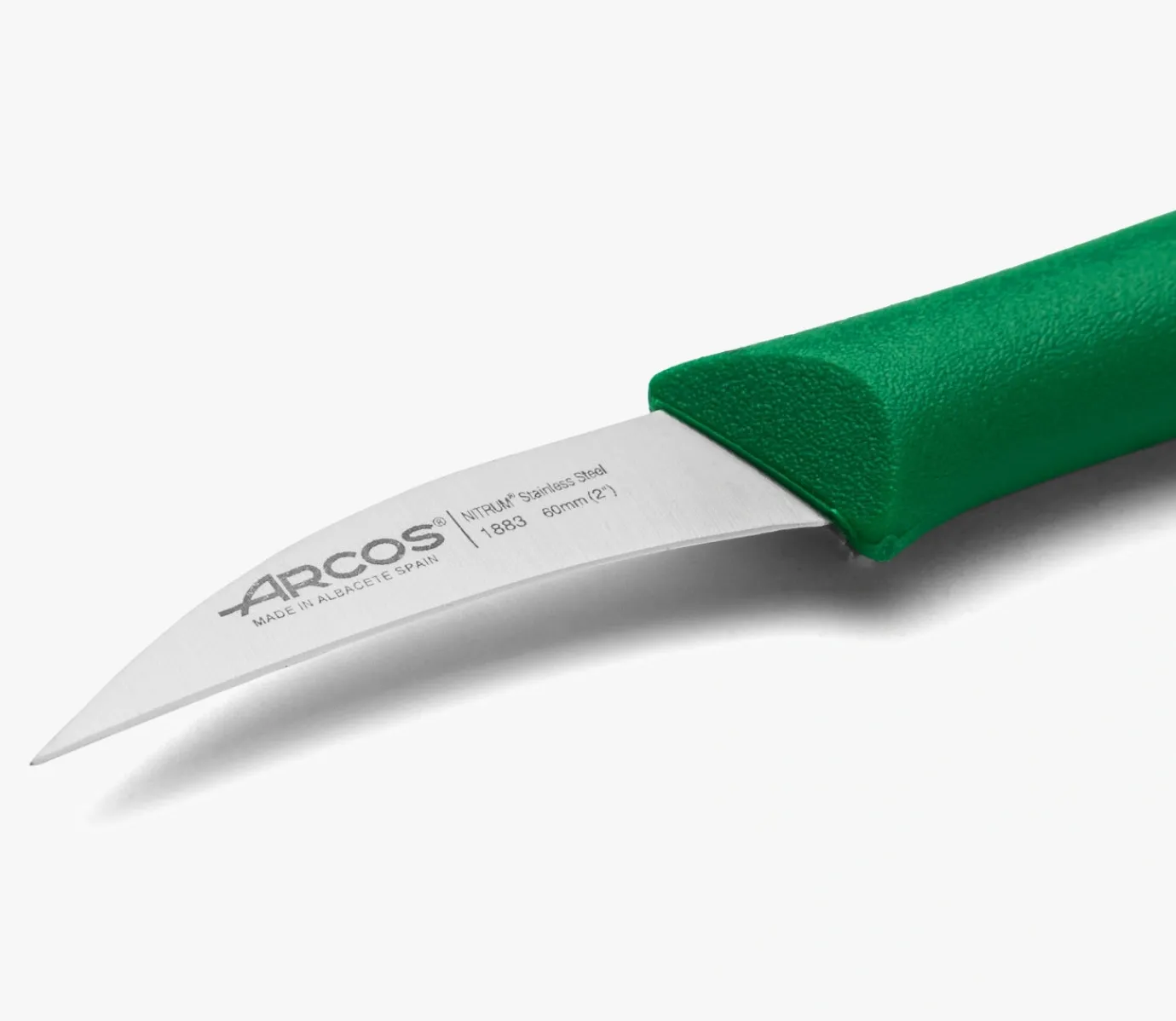 ARCOS Mondadores|Cuchillo mondador Color Verde Serie Nova 60 mm