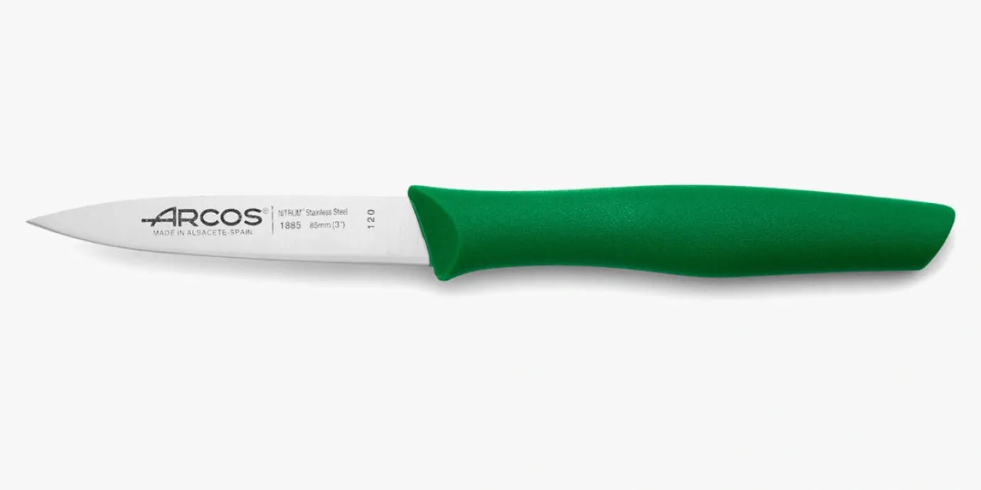 ARCOS Mondadores|Cuchillo Mondador Color Verde Serie Nova 85 mm