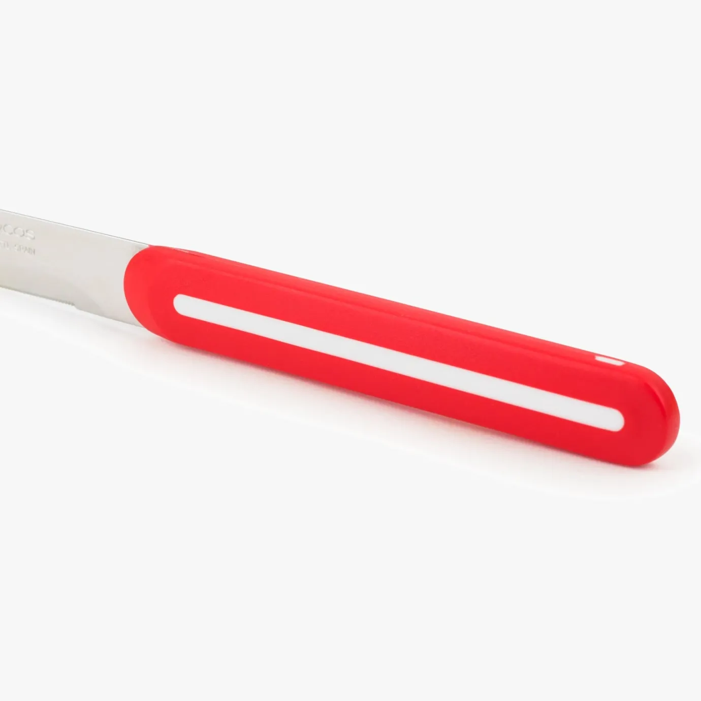 ARCOS Cuchillos Para Mesa|Cuchillo Outdoor Rojo Serie Línea 100 mm