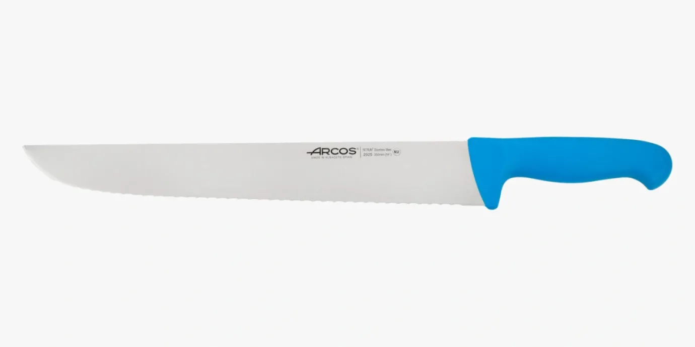 ARCOS Cuchillos Para Pescado|Pescaderos|Cuchillo Pescadero color azul Serie 2900 350 mm