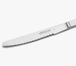 ARCOS Cuchillos Para Mesa|Cuchillo Postre Monoblock Filo Con Sierra