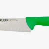 ARCOS Japoneses|Cuchillo Santoku color verde Serie 2900