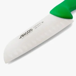 ARCOS Japoneses|Cuchillo Santoku color verde Serie 2900