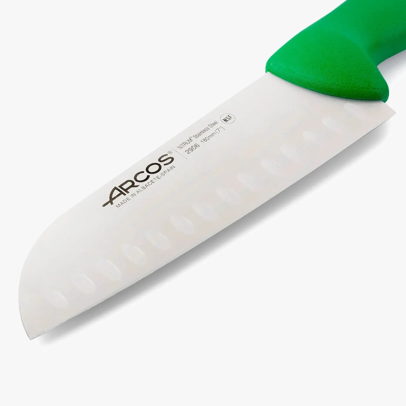 ARCOS Japoneses|Cuchillo Santoku color verde Serie 2900