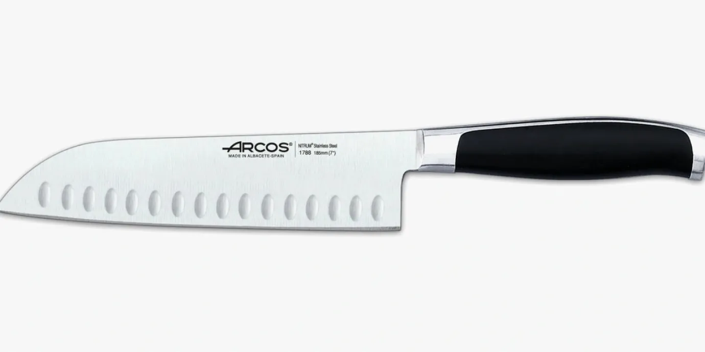 ARCOS Cuchillos Para Pescado|Japoneses|Cuchillo Santoku Serie Kyoto 185 mm
