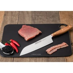 ARCOS Cuchillos Para Pescado|Japoneses|Cuchillo Santoku Serie Nórdika 190 mm