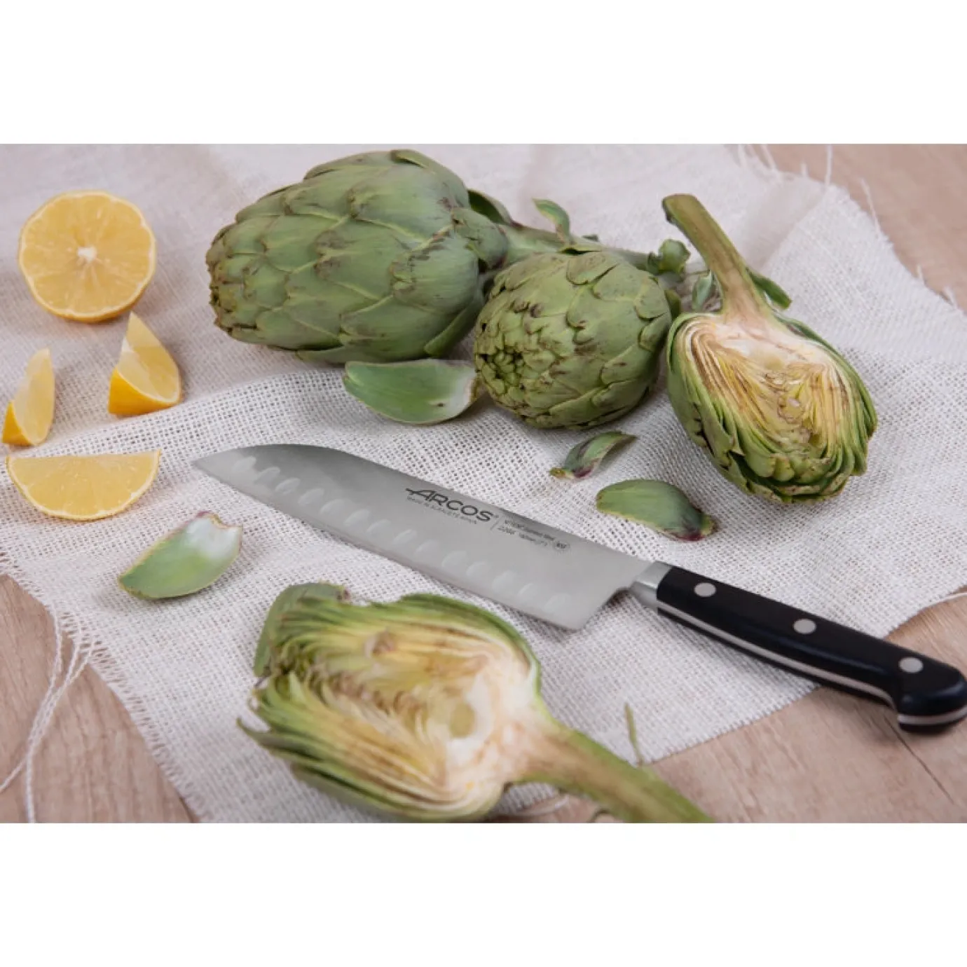 ARCOS Japoneses|Cuchillo Santoku Serie Ópera 180 mm