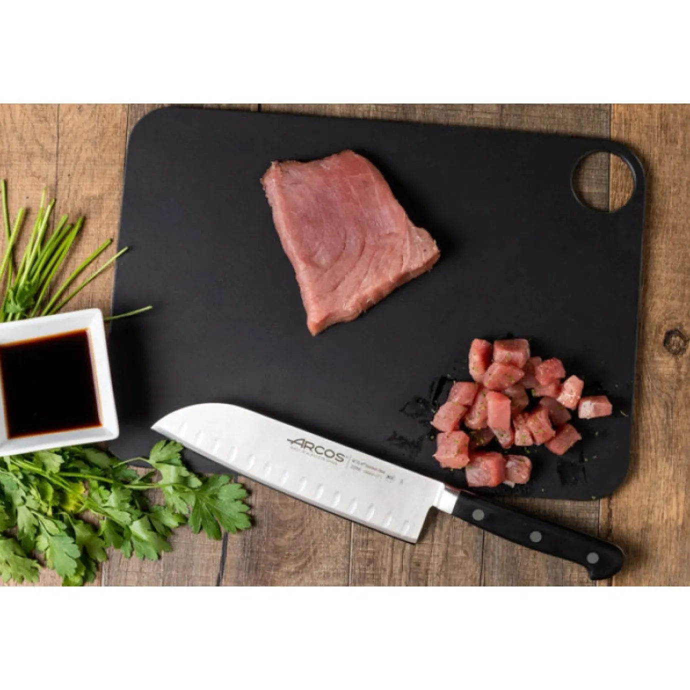 ARCOS Japoneses|Cuchillo Santoku Serie Ópera 180 mm