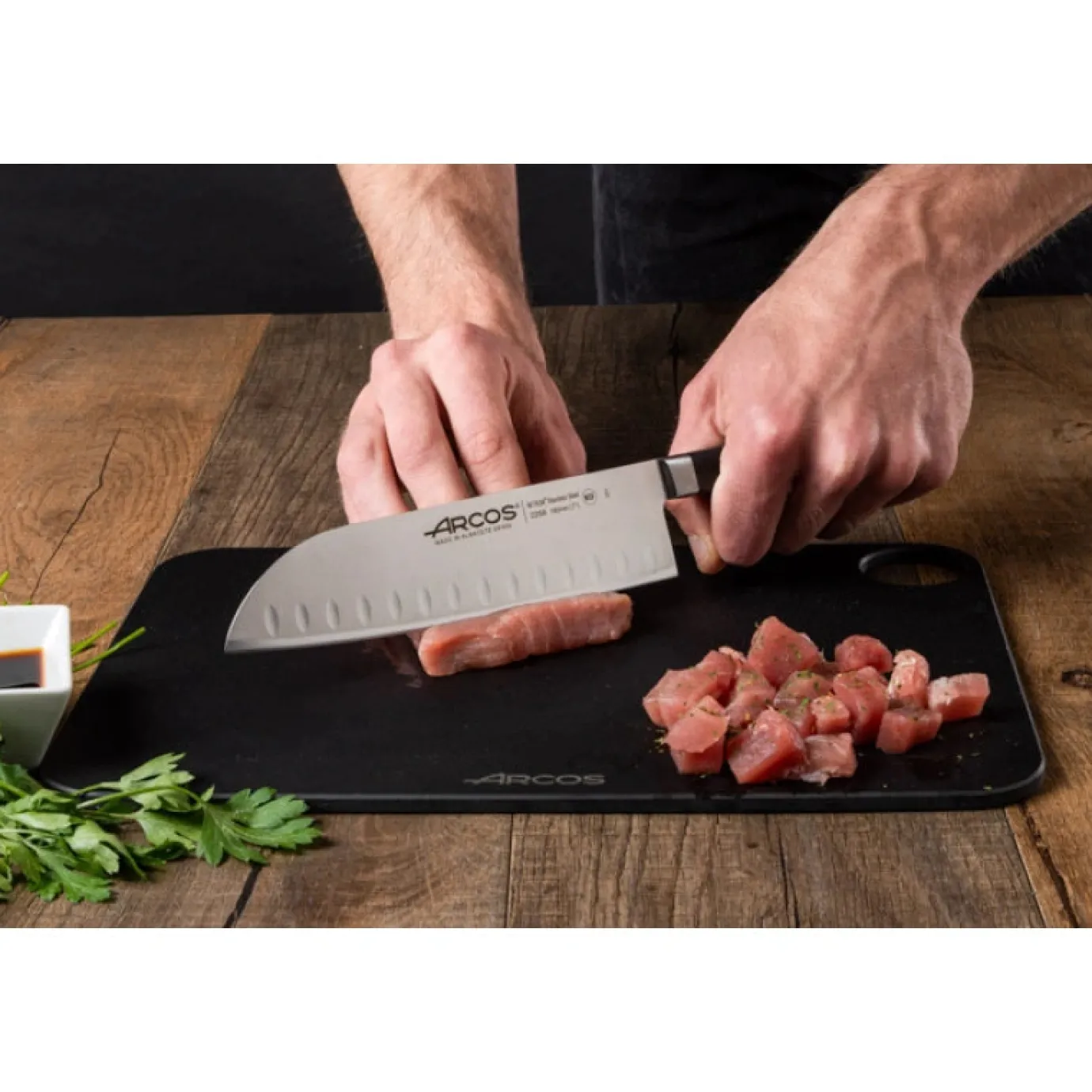 ARCOS Japoneses|Cuchillo Santoku Serie Ópera 180 mm