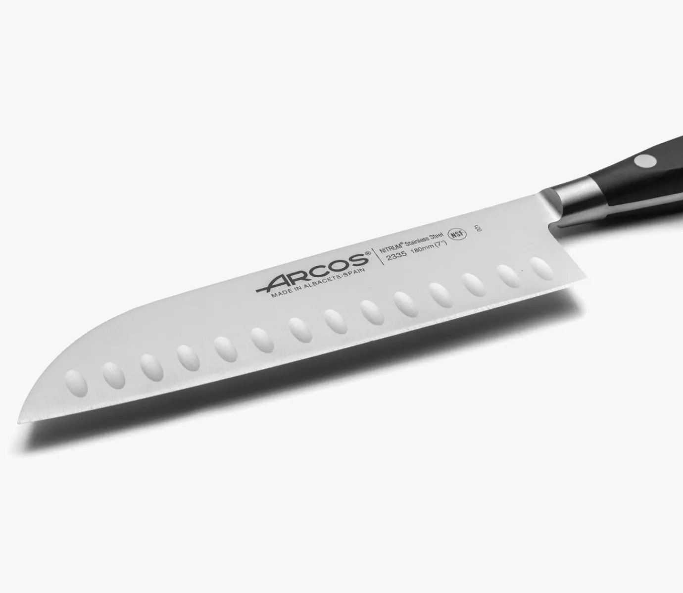 ARCOS Cuchillos Para Pescado|Japoneses|Cuchillo Santoku Serie Riviera 180 mm