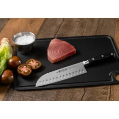 ARCOS Cuchillos Para Pescado|Japoneses|Cuchillo Santoku Serie Riviera 180 mm