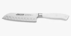 ARCOS Cuchillos Para Pescado|Japoneses|Cuchillo Santoku Serie Riviera Blanc 140 mm