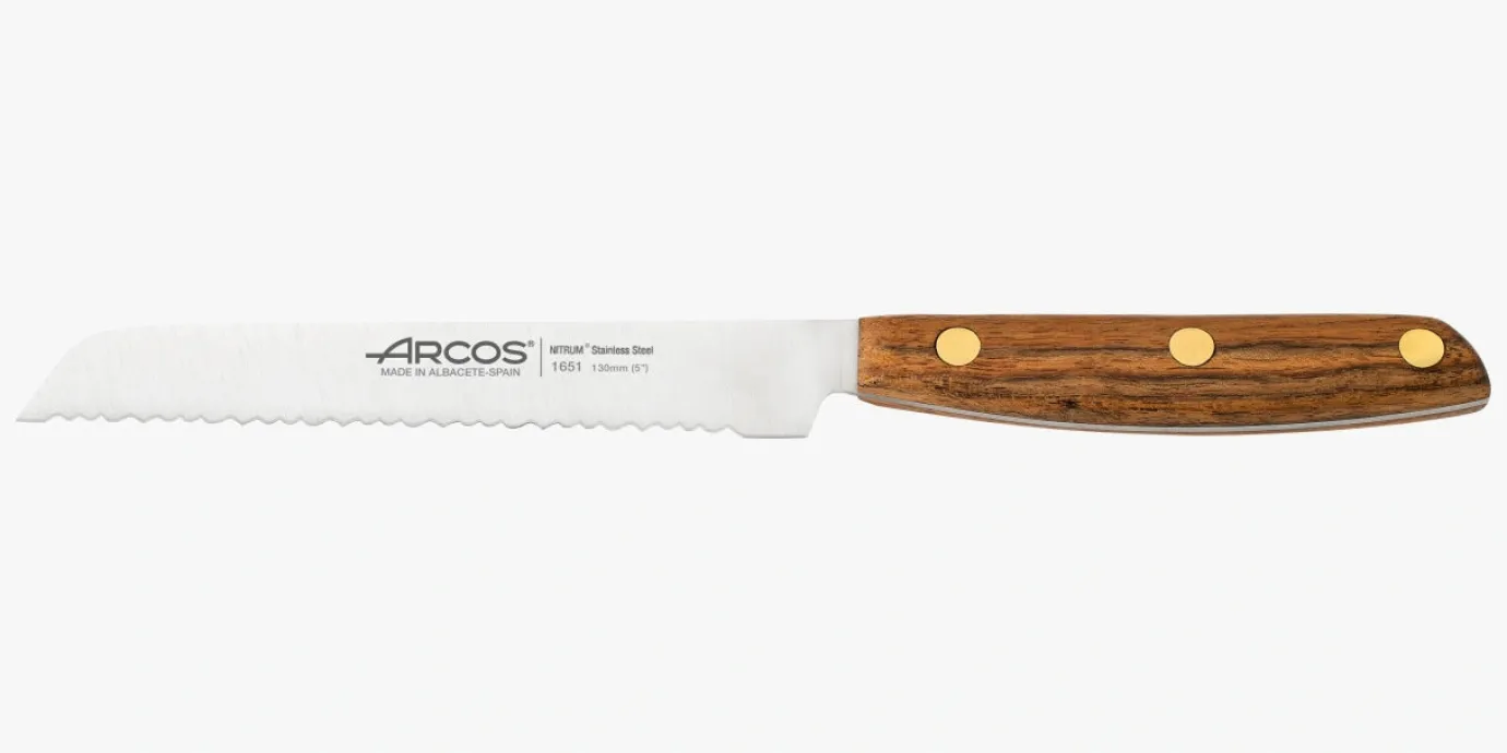 ARCOS Tomateros|Cuchillo Tomatero Serie Nórdika 130 mm