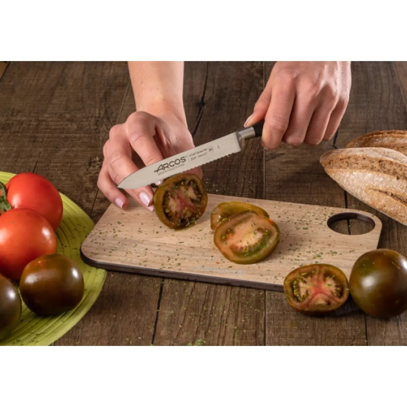 ARCOS Tomateros|Cuchillo Tomatero Serie Riviera 130 mm