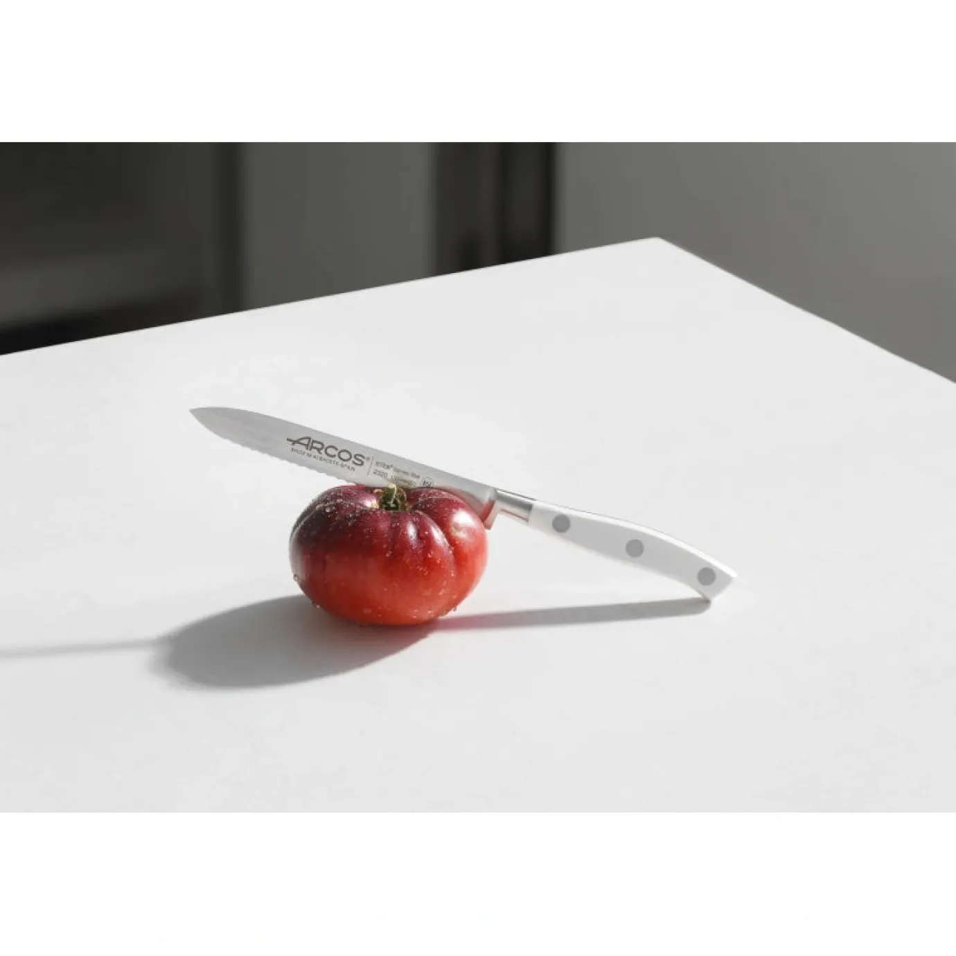 ARCOS Tomateros|Cuchillo Tomatero Serie Riviera Blanc 130 mm