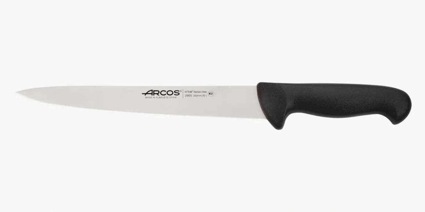 ARCOS Cuchillos Para Carne|Trinchantes|Cuchillo Trinchante color negro Serie 2900 250 mm