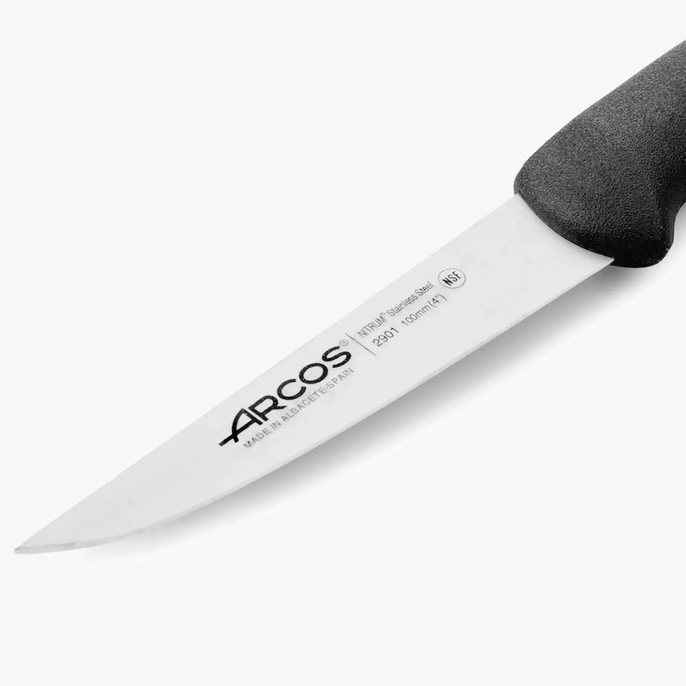 ARCOS Verduras|Cuchillo verduras color negro Serie 2900 100 mm