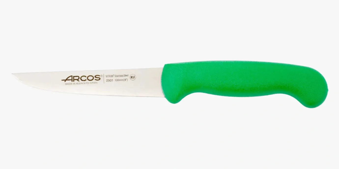 ARCOS Verduras|Cuchillo verduras color verde Serie 2900 100 mm