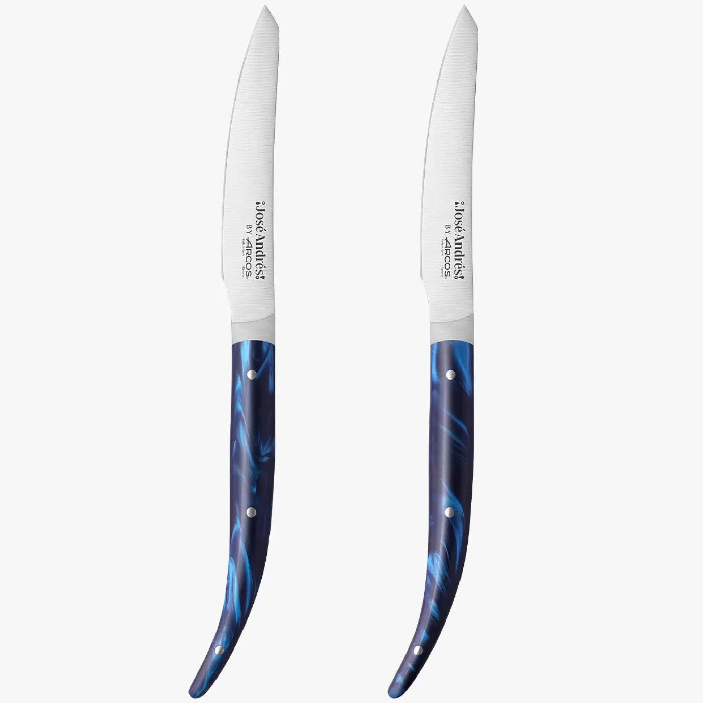 ARCOS Cuchillos Para Mesa|Juego 2 Pzas. Cuchillo Mesa Azul José Andrés