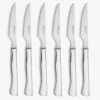ARCOS Cuchillos Para Mesa|Juego 6 pzas. Cuchillos Chuleteros Monoblock Filo perlado