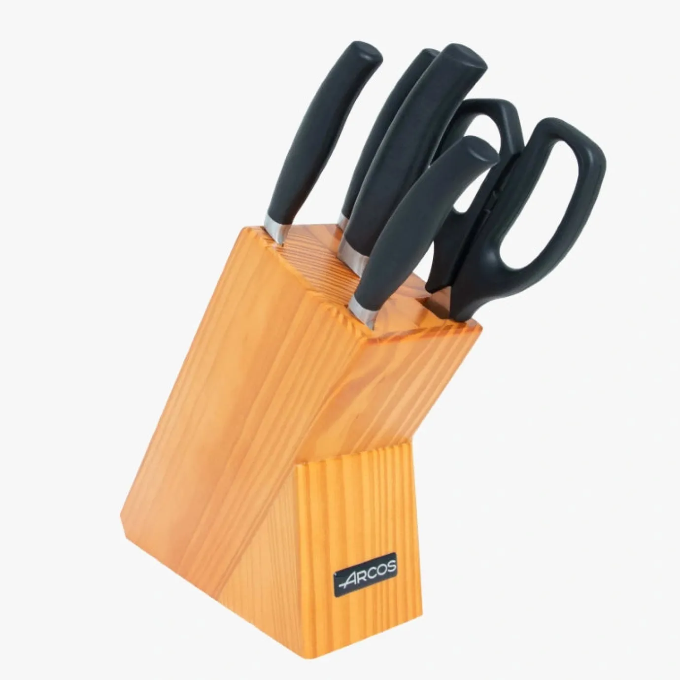 ARCOS Juegos De Primavera|Juegos De Cuchillos De Cocina|Juego Cocina 4 Piezas Serie Clara + Taco + Tijeras