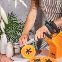 ARCOS Juegos De Primavera|Juegos De Cuchillos De Cocina|Juego Cocina 4 Piezas Serie Clara + Taco + Chaira