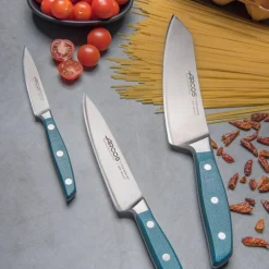 ARCOS Juegos De Cuchillos De Cocina|Juego Cocina 3 pzas. Serie Brooklyn + Tijeras + Taco