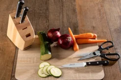 ARCOS Juegos De Cuchillos De Cocina|Juego cocina 3 pzas. Serie Ópera + Tijeras + Taco