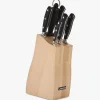 ARCOS Juegos De Cuchillos De Cocina|Juego cocina 5 pzas. Serie Riviera + Chaira + Taco