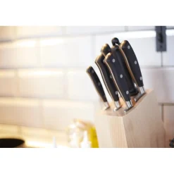 ARCOS Juegos De Cuchillos De Cocina|Juego cocina 5 pzas. Serie Riviera + Chaira + Taco