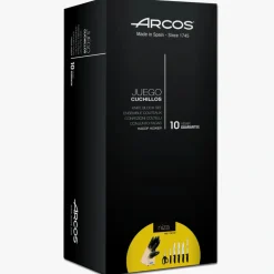 ARCOS Juegos De Cuchillos De Cocina|Juego cocina 5 pzas. Serie Niza + Tijeras + Taco