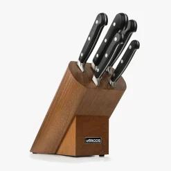 ARCOS Juegos De Cuchillos De Cocina|Juego cocina 5 pzas. Serie Ópera + Taco
