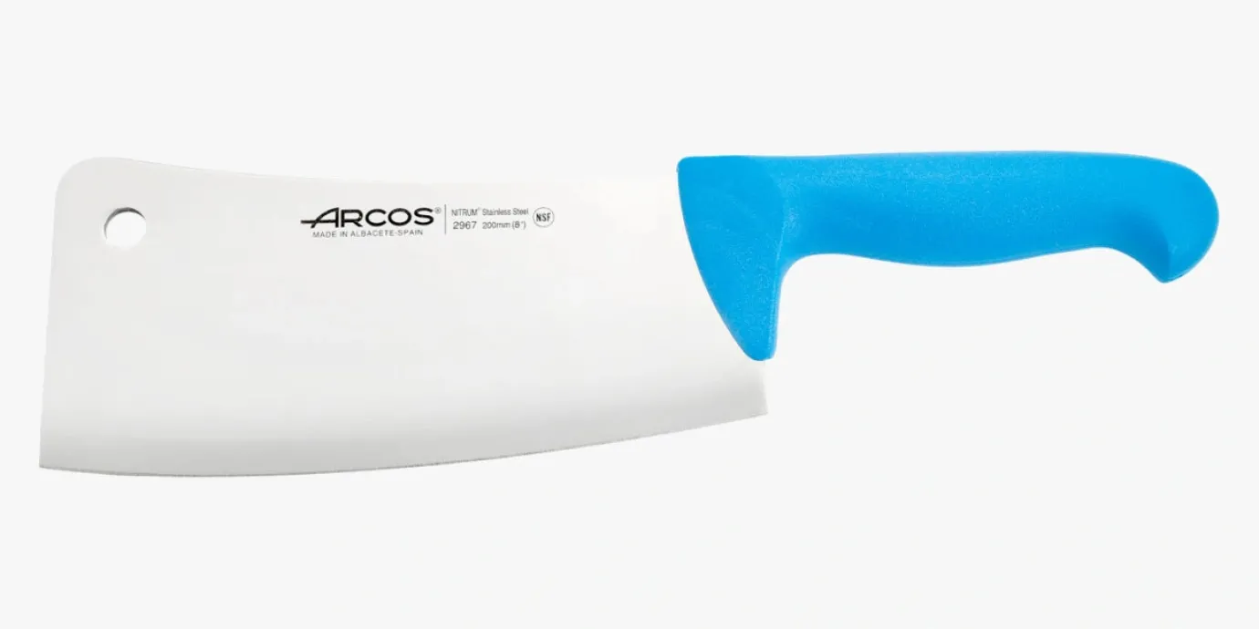 ARCOS Cuchillos Para Carne|Machetas|Macheta color azul Serie 2900 200 mm