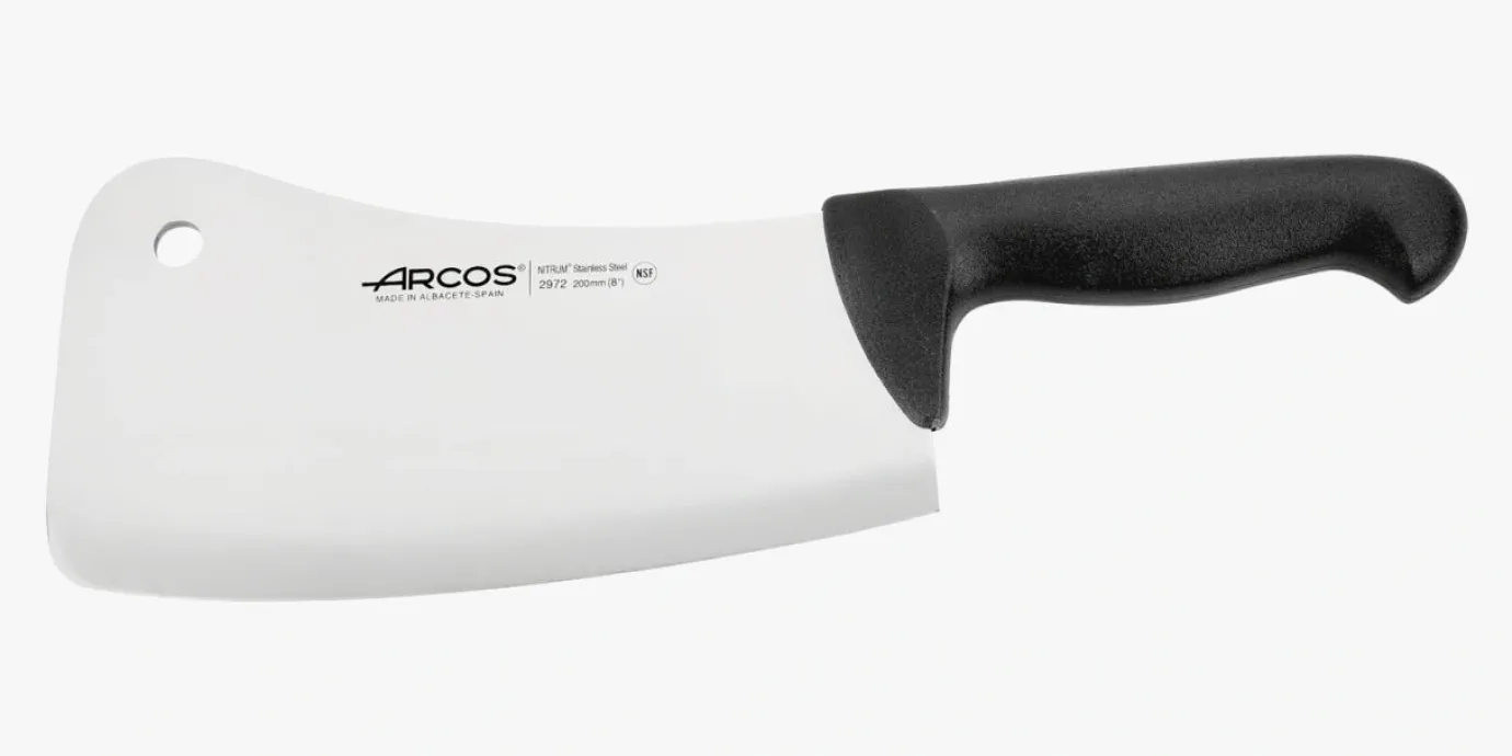 ARCOS Cuchillos Para Carne|Machetas|Macheta Color negro Serie 2900 200 mm