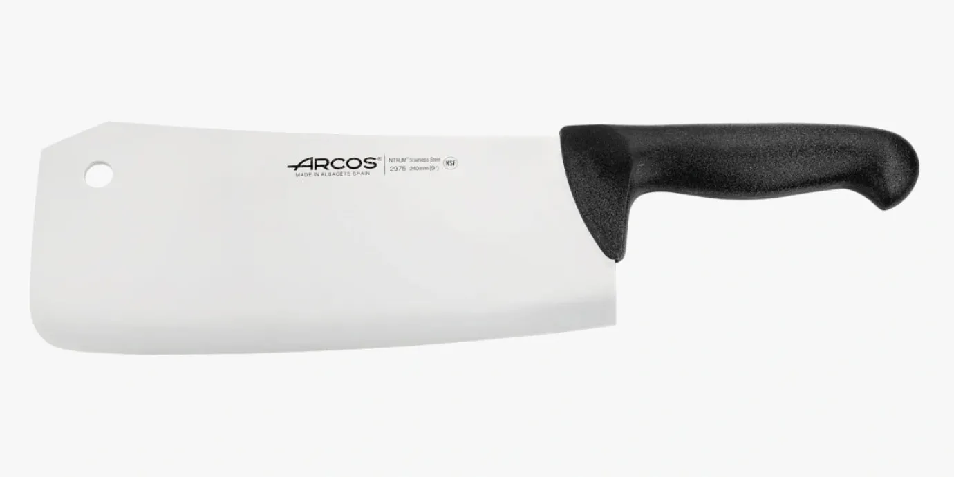 ARCOS Cuchillos Para Carne|Machetas|Macheta color negro Serie 2900 240 mm