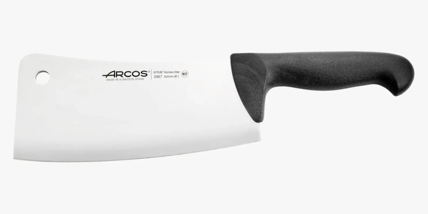 ARCOS Cuchillos Para Carne|Machetas|Macheta color negro Serie 2900 200 mm
