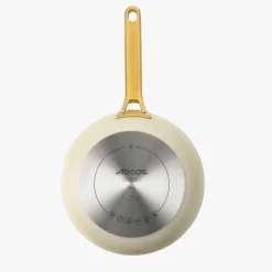 ARCOS Sartenes|Sartén Antiadherente Cerámico Serie Samoa Iconic Beige 24 Cm