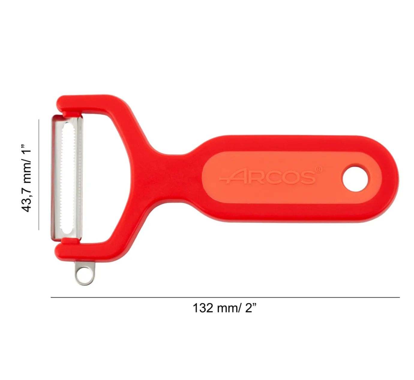 ARCOS Packs Exclusivos Online|Serie Artika + Afilador + Pelador tomate rojo