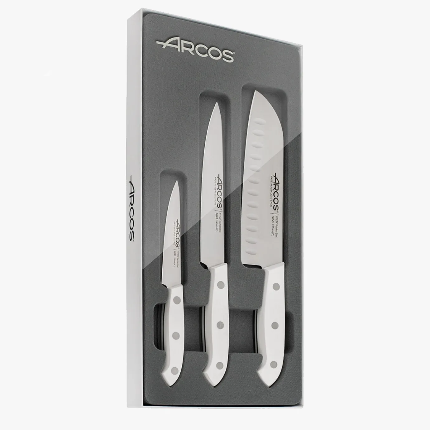 ARCOS Sets Universales|Set 3 Cuchillos Gourmet Design