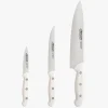 ARCOS Sets Universales|Set 3 cuchillos White Basic