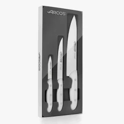 ARCOS Sets Universales|Set 3 cuchillos White Basic