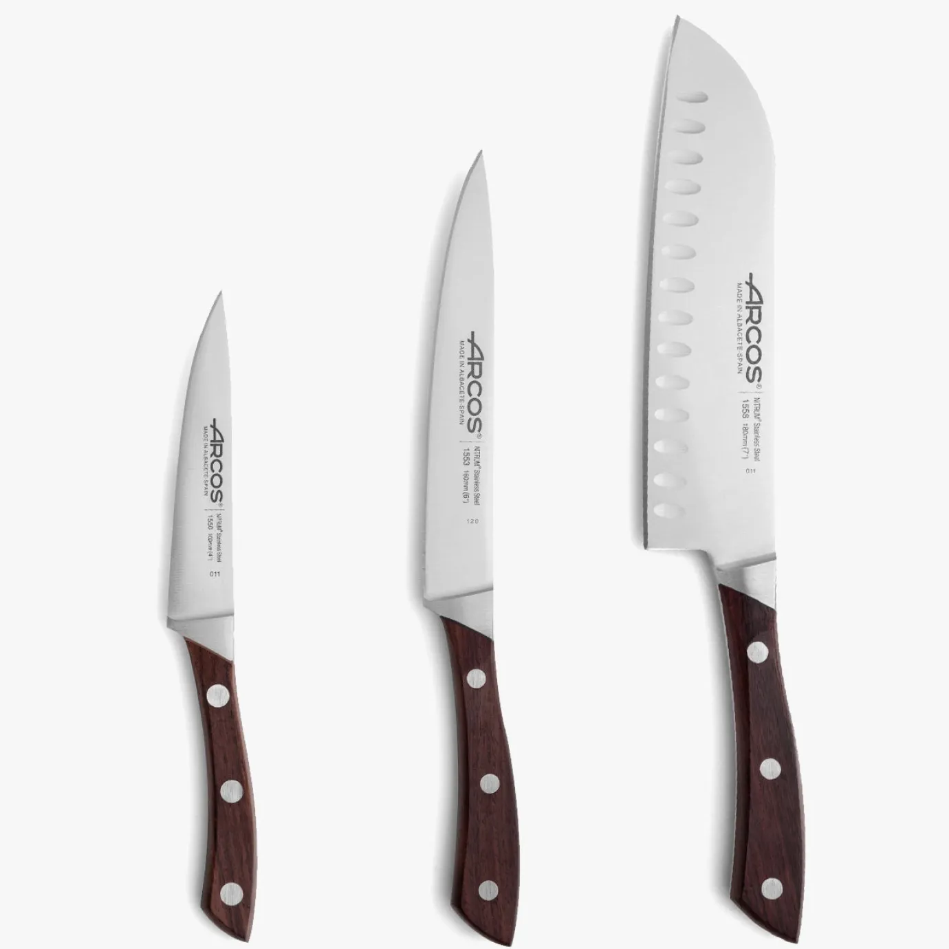 ARCOS Juegos De Cuchillos De Cocina|Set Cocina Serie Natura