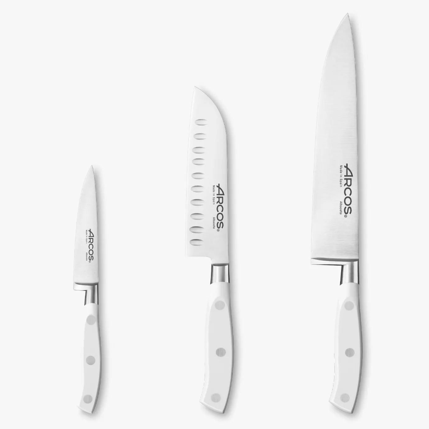 ARCOS Japoneses|Set Cocina Serie Riviera Blanc