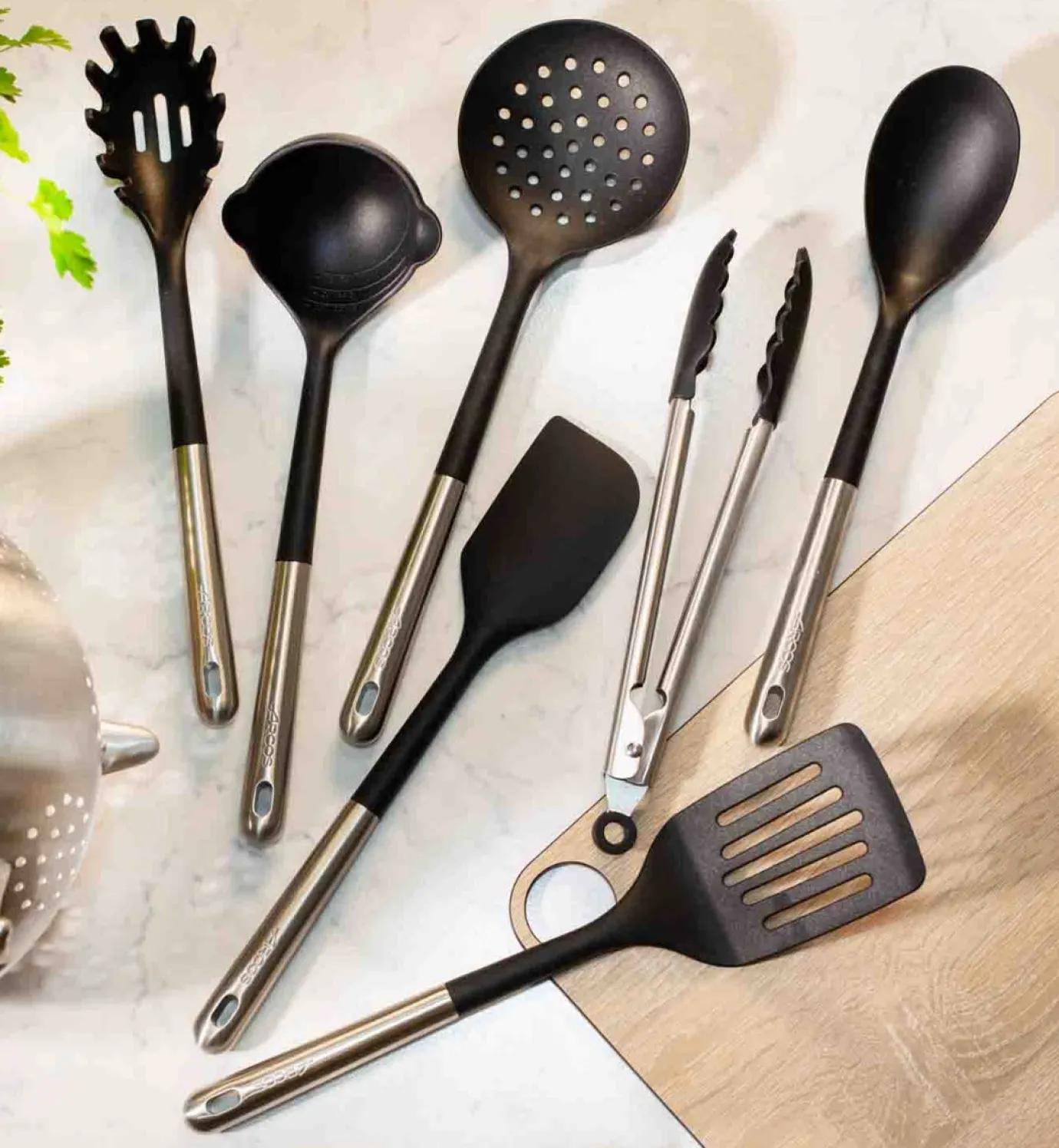 ARCOS Packs Exclusivos Online|Set Completo de Utensilios de Cocina + Soporte