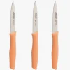 ARCOS Mondadores|Set Cuchillos Mondadores Color Coral Serie Nova