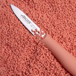 ARCOS Mondadores|Set Cuchillos Mondadores Color Coral Serie Nova