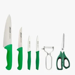 ARCOS Packs Exclusivos Online|Set de cuchillos, mondadores, pelador y tijeras
