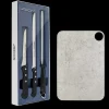 ARCOS Cuchillos Para Carne|Set Jamonero Serie Universal y Tabla