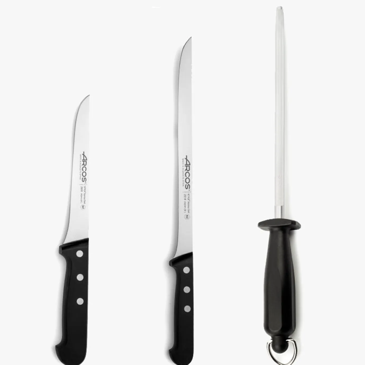 ARCOS Juegos De Cuchillos De Cocina|Set jamonero Serie Universal